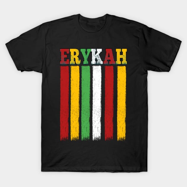 Erykah Aja T-Shirt by MonsterButterfly